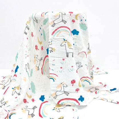 Baby Gauze Blanket Cotton Newborn Bath Towel