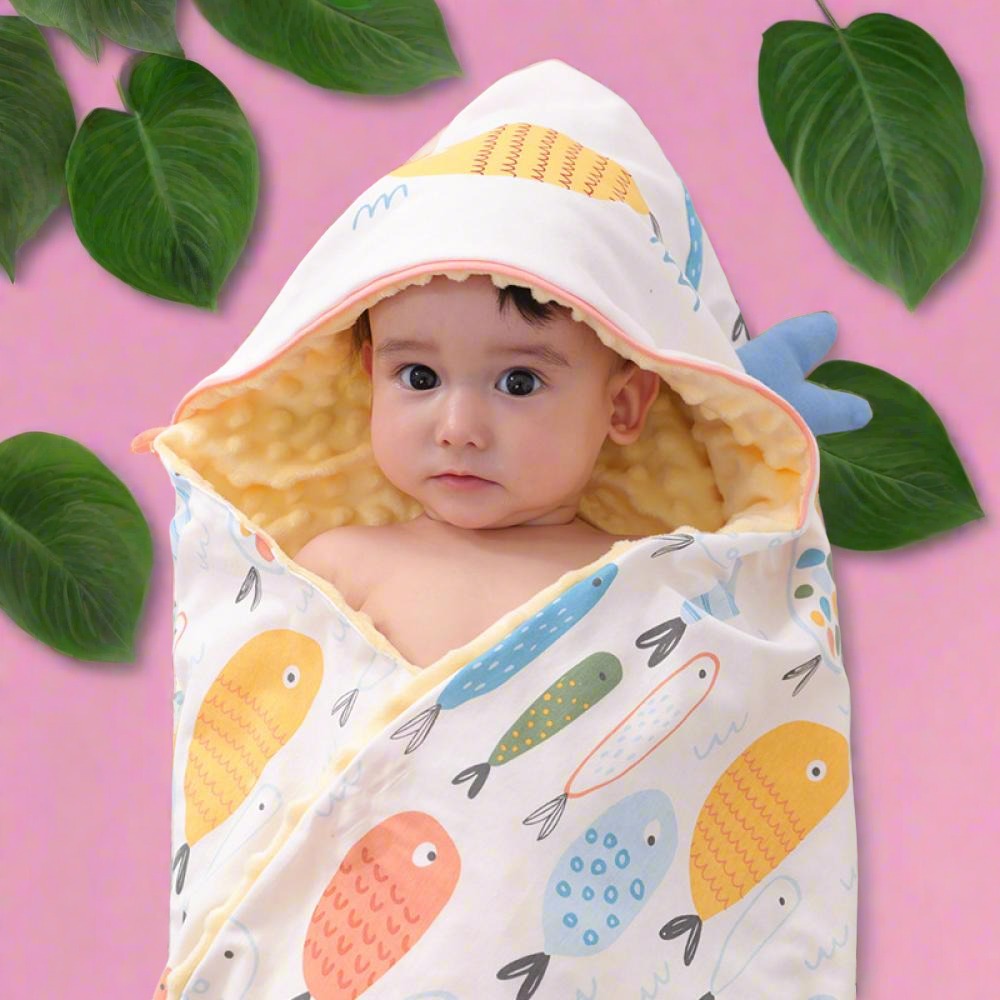Newborn Baby Swaddling Blanket Spring And Autumn
