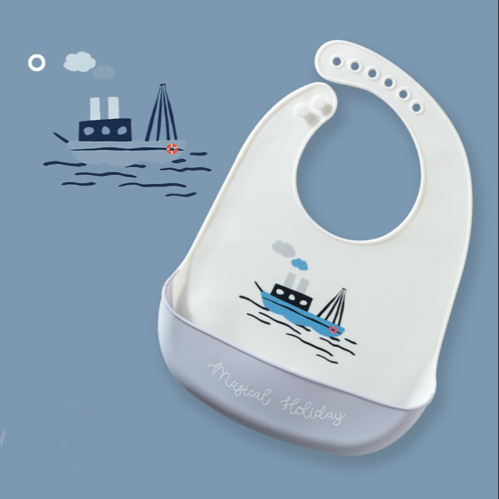 Baby Silicone Bib Waterproof Bib Wholesale Baby Accessories