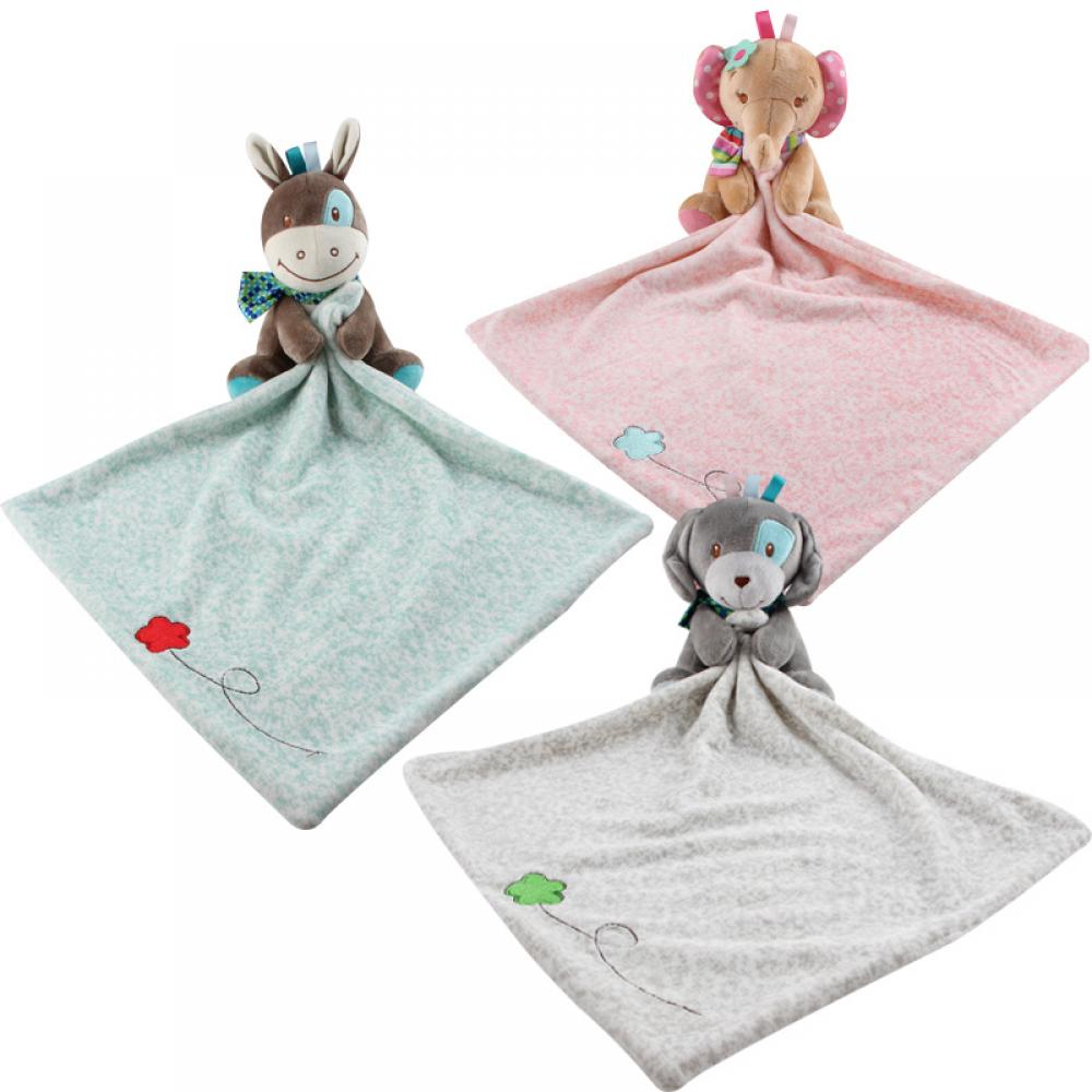 Cute Cartoon Animal Towel Baby Security blanket
