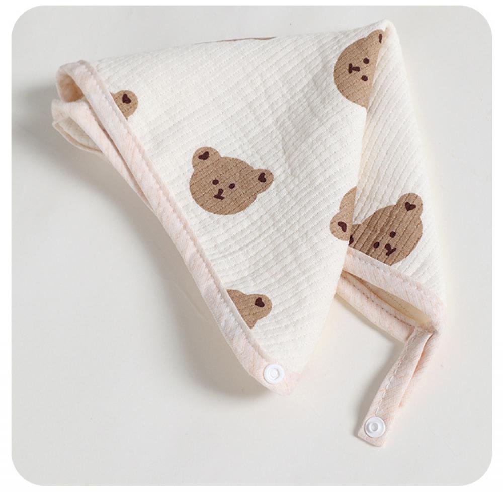 Newborn Baby Square Bib Baby Gauze Bib Wholesale