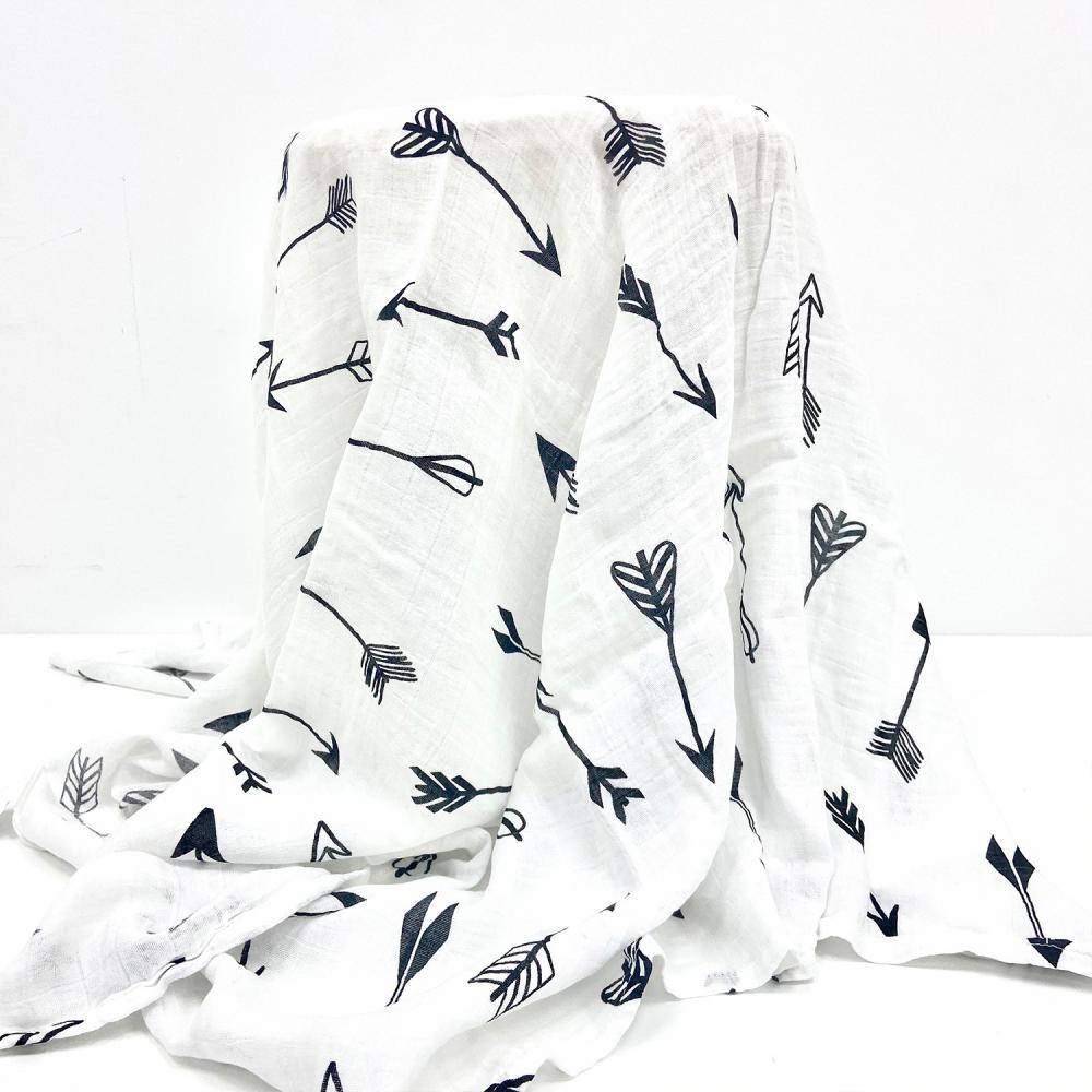 Baby Gauze Blanket Newborn Swaddling Towel Bamboo Cotton