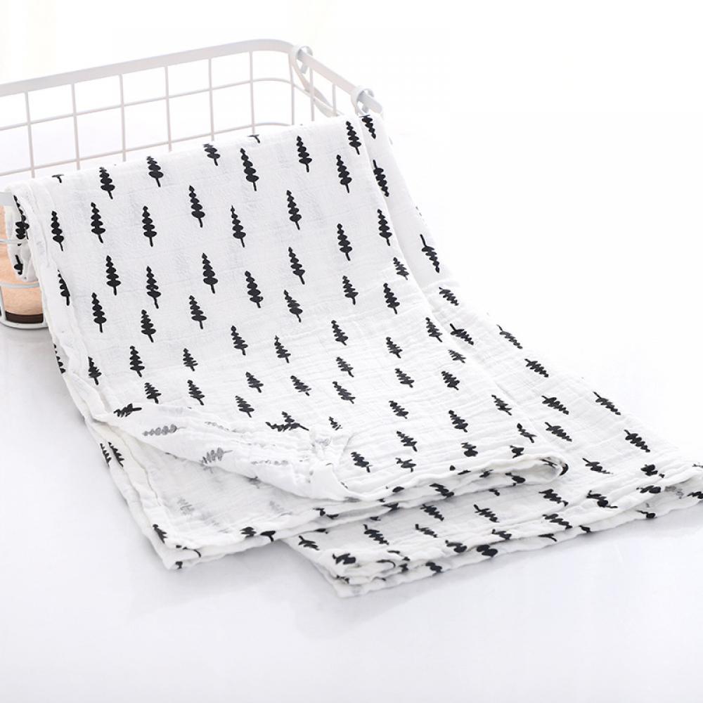 Double Layer Cotton Gauze Printed Baby Blanket Wholesale