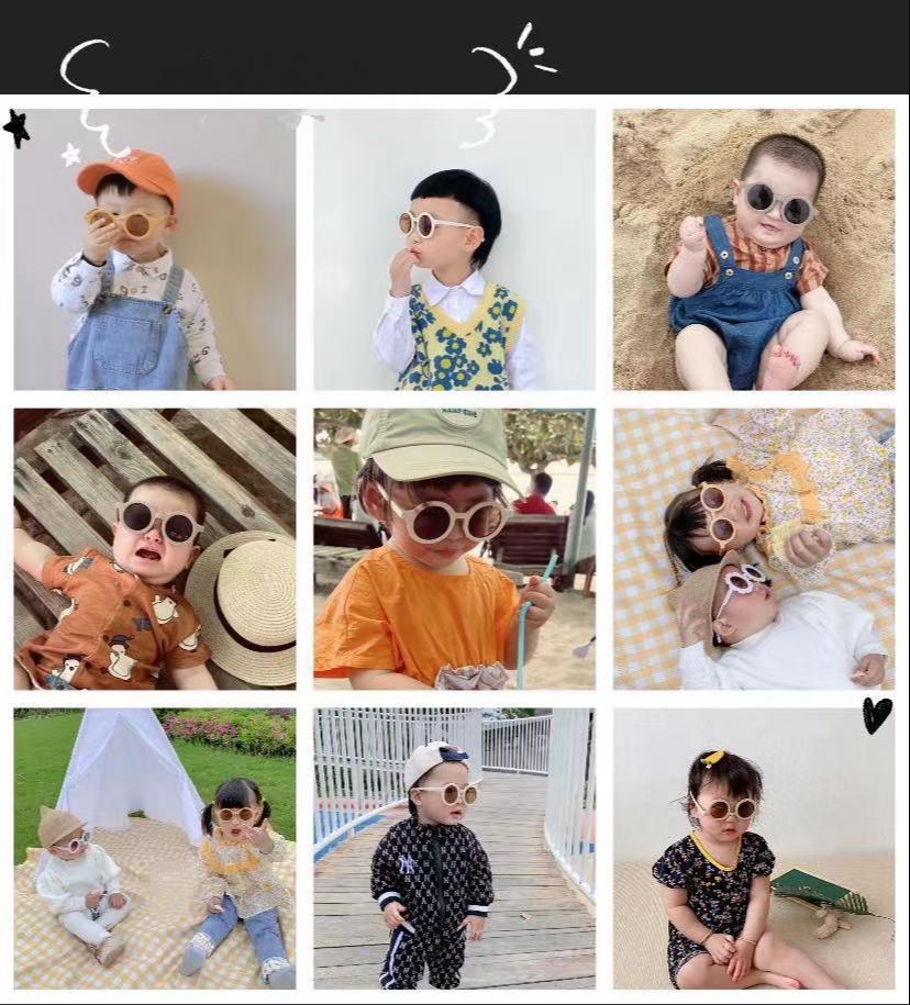 Children's Sunglasses Decorative Trendy  Sunglasses