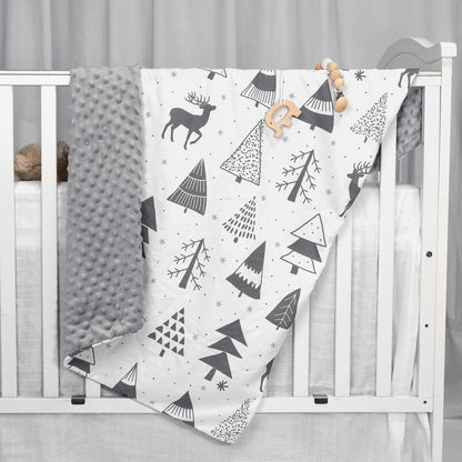 Baby Autumn and Winter Blanket Newborn Baby Beanie Quilt
