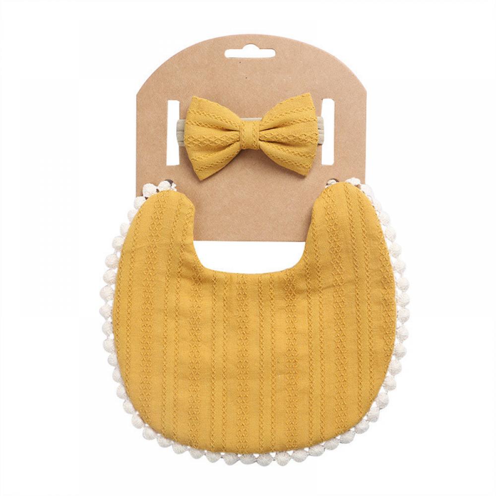 INS Baby Bib Cotton Bow Suit Wholesale Bib