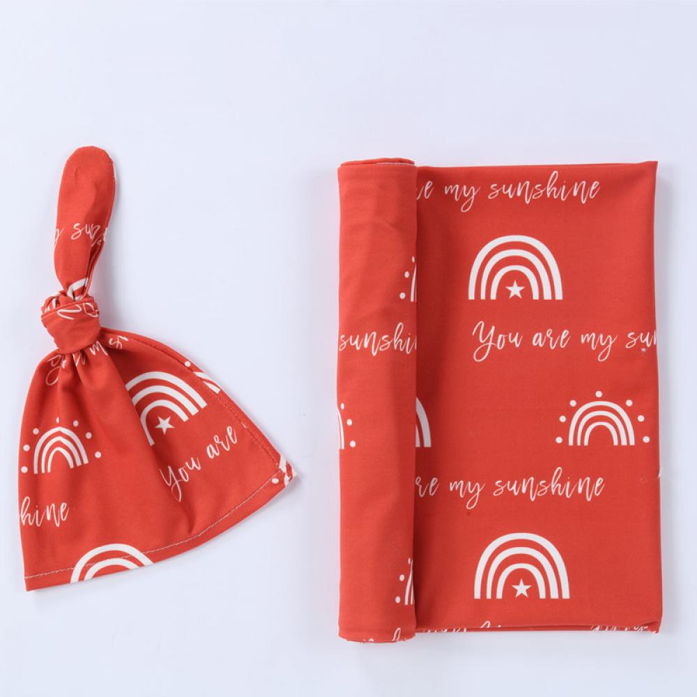 Towel Wrapping Supplies Newborn Cotton Caps Blankets