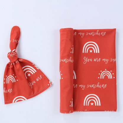 Towel Wrapping Supplies Newborn Cotton Caps Blankets