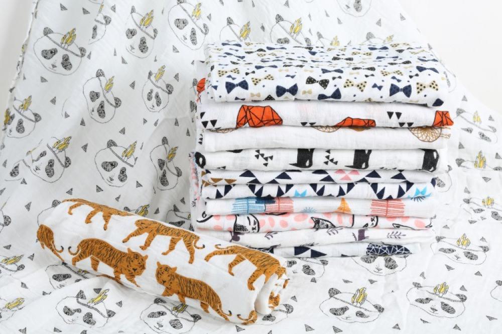 Double Layer Gauze Baby Cotton Blanket Wholesale Baby Blankets