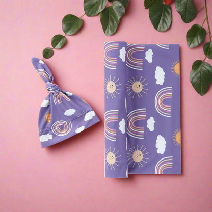 Towel Wrapping Supplies Newborn Cotton Caps Blankets