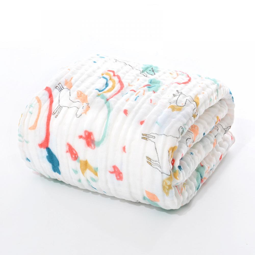 Infant Pure Cotton Bath Towel Six Layers Of Gauze