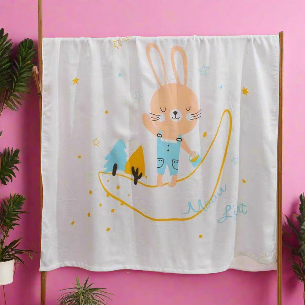 Baby Summer Double Gauze Bamboo Fiber 110*110CM