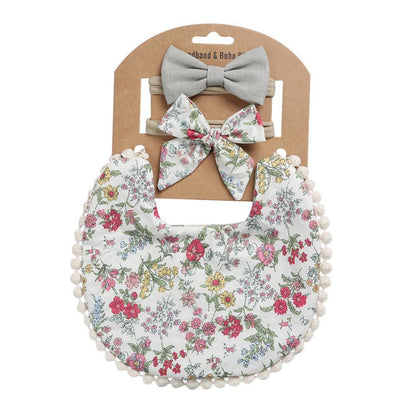INS Baby Bib Cotton Bow Suit Wholesale Bib