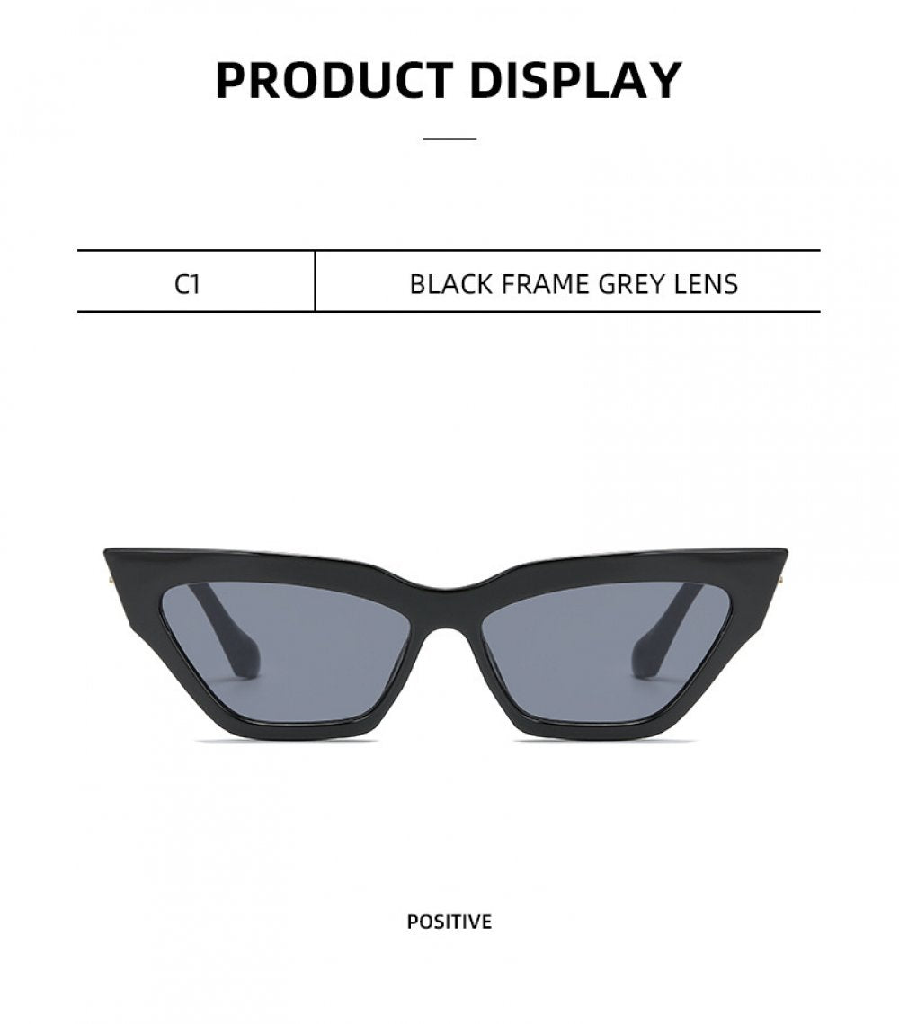 Fashion Universal Sunglasses Personality Versatile Street Shooting Female Small Face Temperament Chain Foot Sunglasses Wholesale