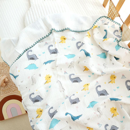 Newborn Baby Cotton Gauze Blanket Baby Supplies Wholesale