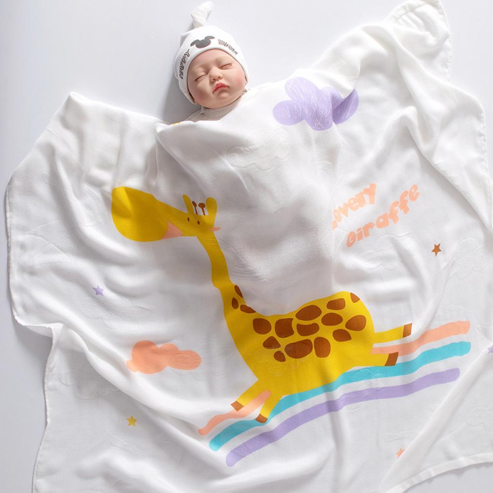 Baby Summer Double Gauze Bamboo Fiber 110*110CM