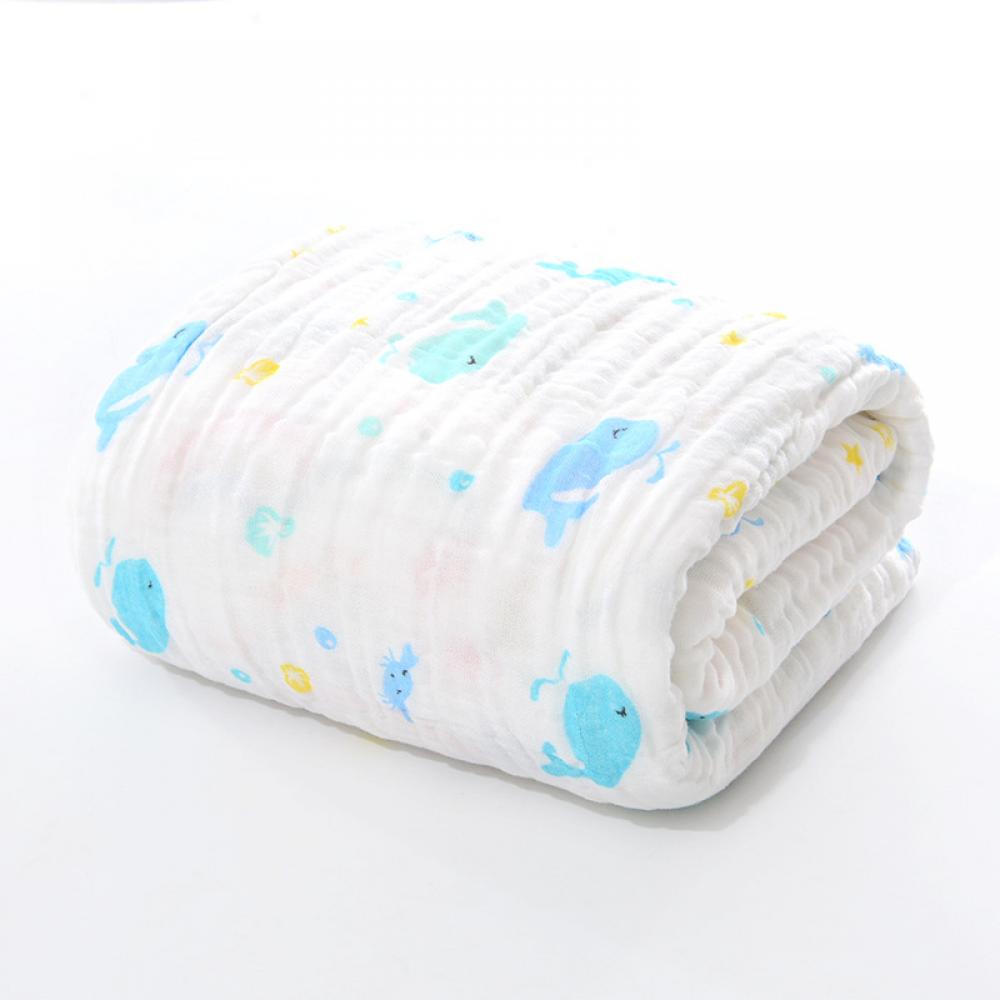 Infant Pure Cotton Bath Towel Six Layers Of Gauze