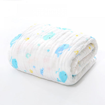 Infant Pure Cotton Bath Towel Six Layers Of Gauze