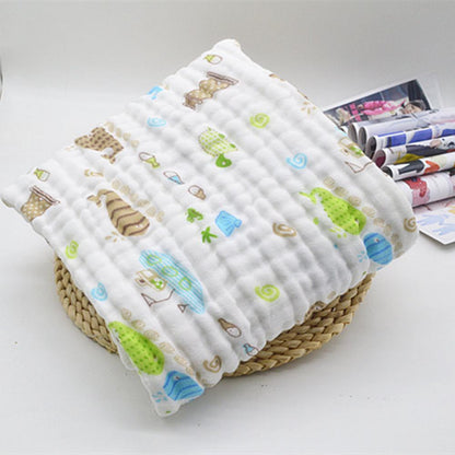 Infant Pure Cotton Bath Towel Six Layers Of Gauze