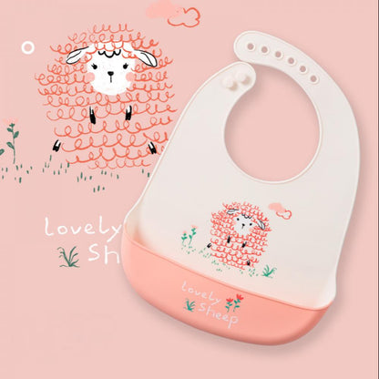 Baby Silicone Bib Waterproof Bib Wholesale Baby Accessories