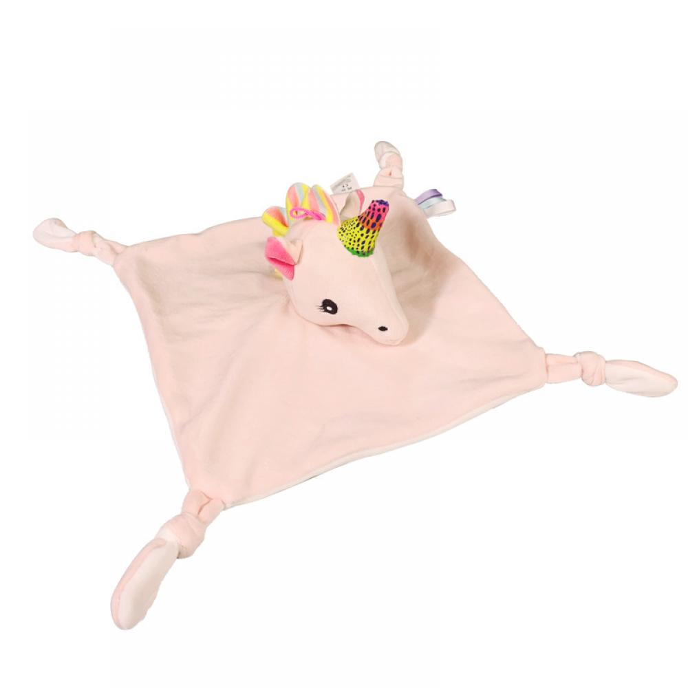 Cartoon Elephant Rabbit Baby Security blanket Baby Bib