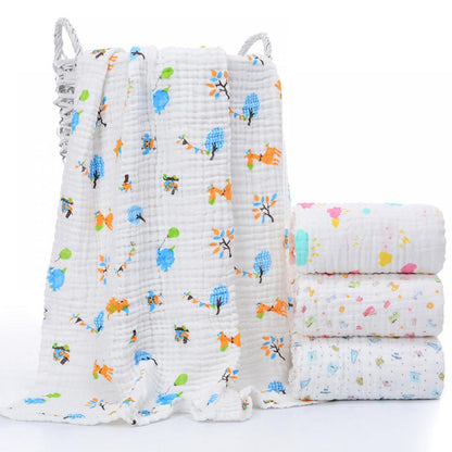 Infant Pure Cotton Bath Towel Six Layers Of Gauze