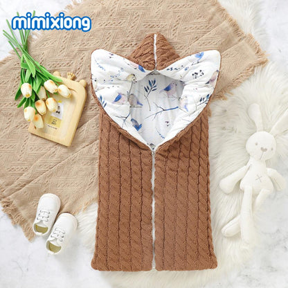 INS Autumn and Winter Baby Sleeping Bag Newborn Thickened