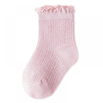 Baby socks summer thin mesh cotton socks breathable
