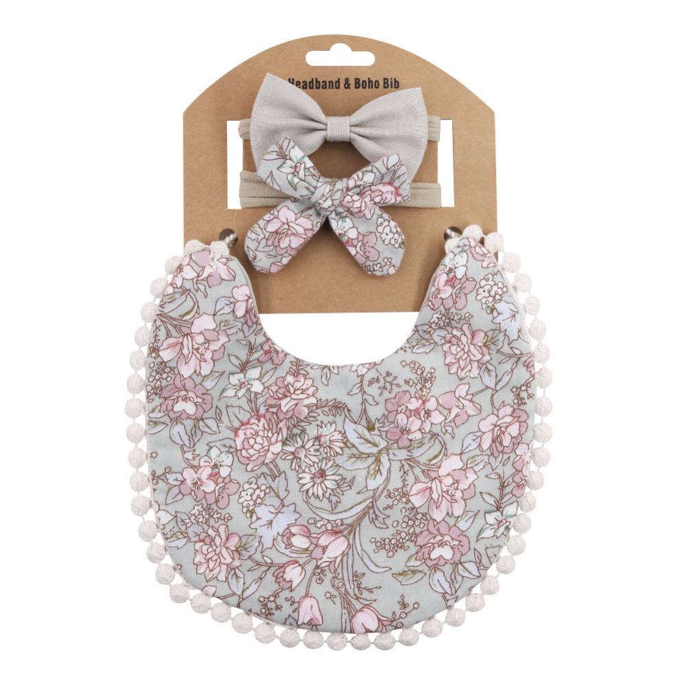 INS Baby Bib Cotton Bow Suit Wholesale Bib