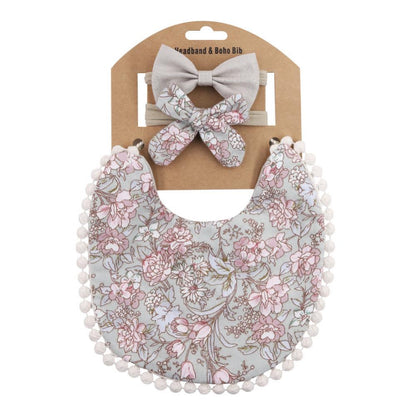 INS Baby Bib Cotton Bow Suit Wholesale Bib