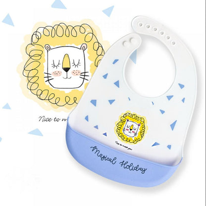 Baby Silicone Bib Waterproof Bib Wholesale Baby Accessories