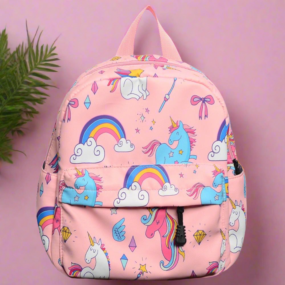 Schoolbag Car Dinosaur Boy 3-6Y Rainbow Cartoon Backpack
