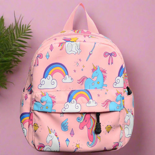 Schoolbag Car Dinosaur Boy 3-6Y Rainbow Cartoon Backpack