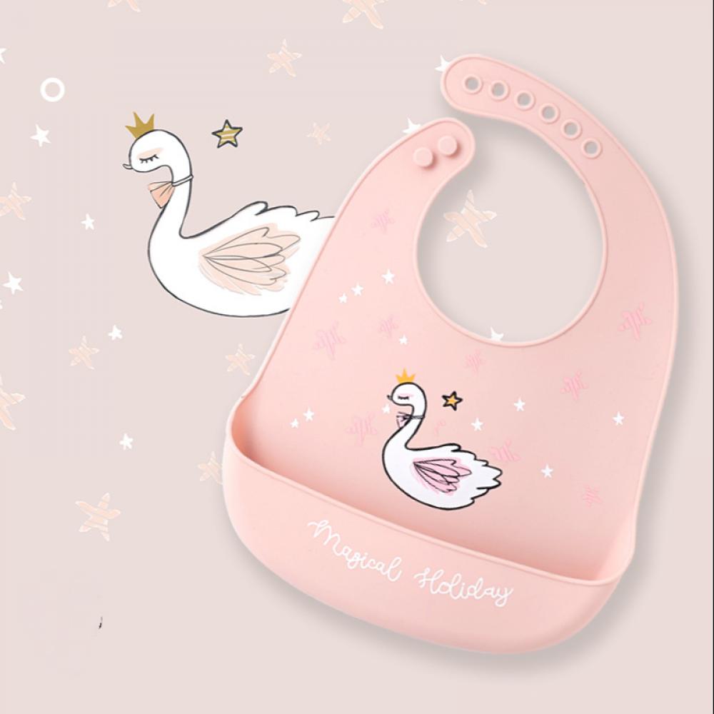 Baby Silicone Bib Waterproof Bib Wholesale Baby Accessories