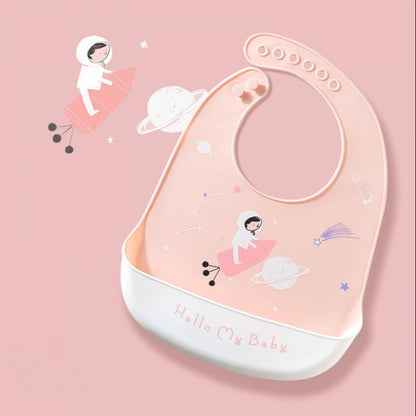 Baby Silicone Bib Waterproof Bib Wholesale Baby Accessories