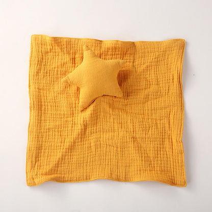 INS Pure Cotton Baby Double Gauze Bib Baby  Wholesale