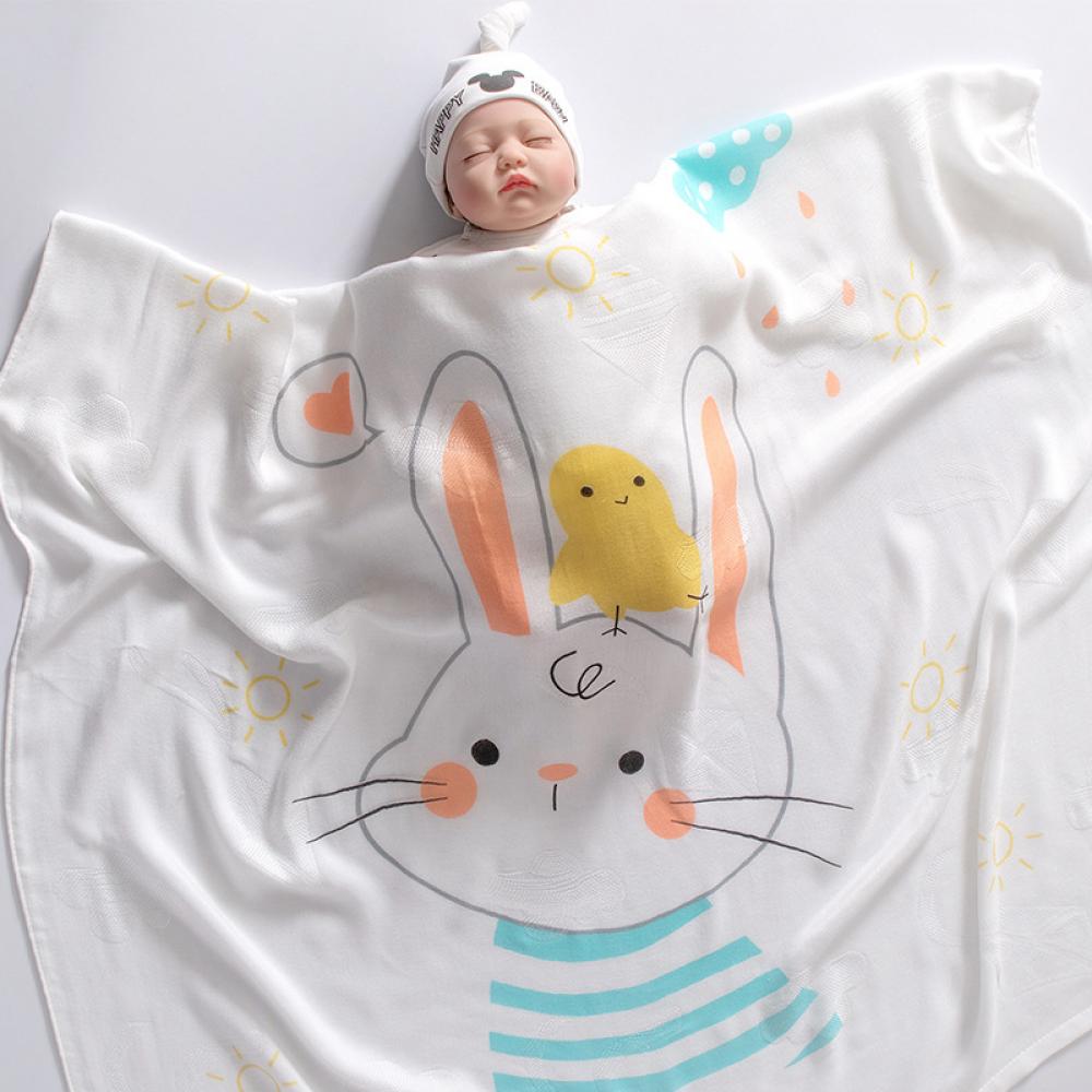Baby Summer Double Gauze Bamboo Fiber 110*110CM