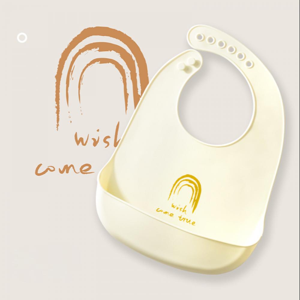 Baby Silicone Bib Waterproof Bib Wholesale Baby Accessories