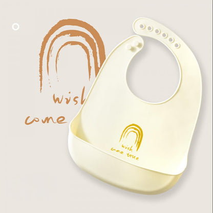 Baby Silicone Bib Waterproof Bib Wholesale Baby Accessories
