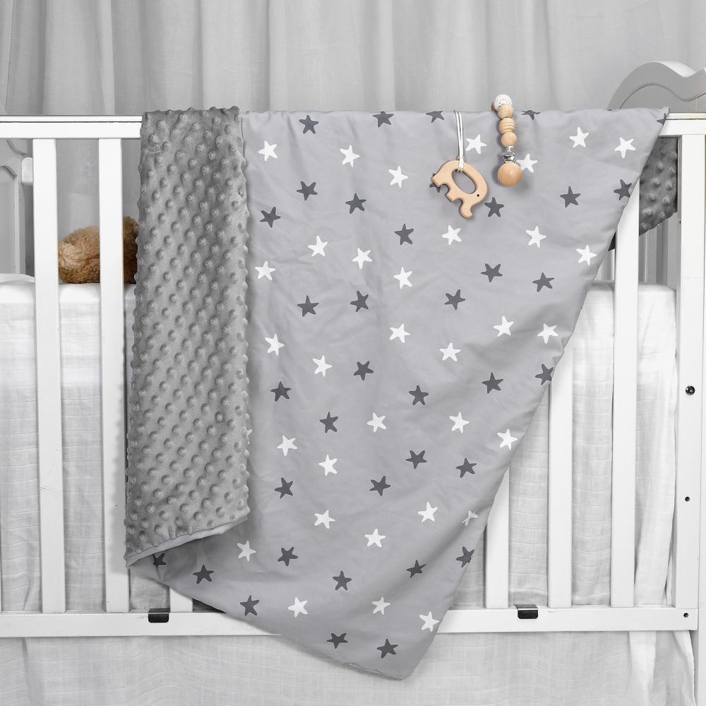 Baby Autumn and Winter Blanket Newborn Baby Beanie Quilt