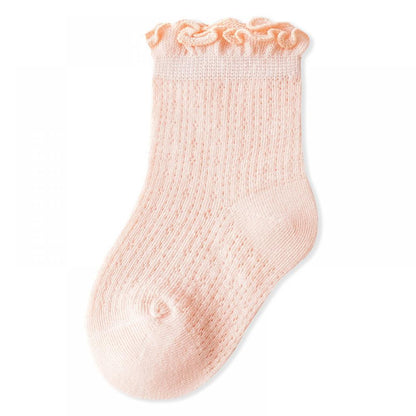 Baby socks summer thin mesh cotton socks breathable