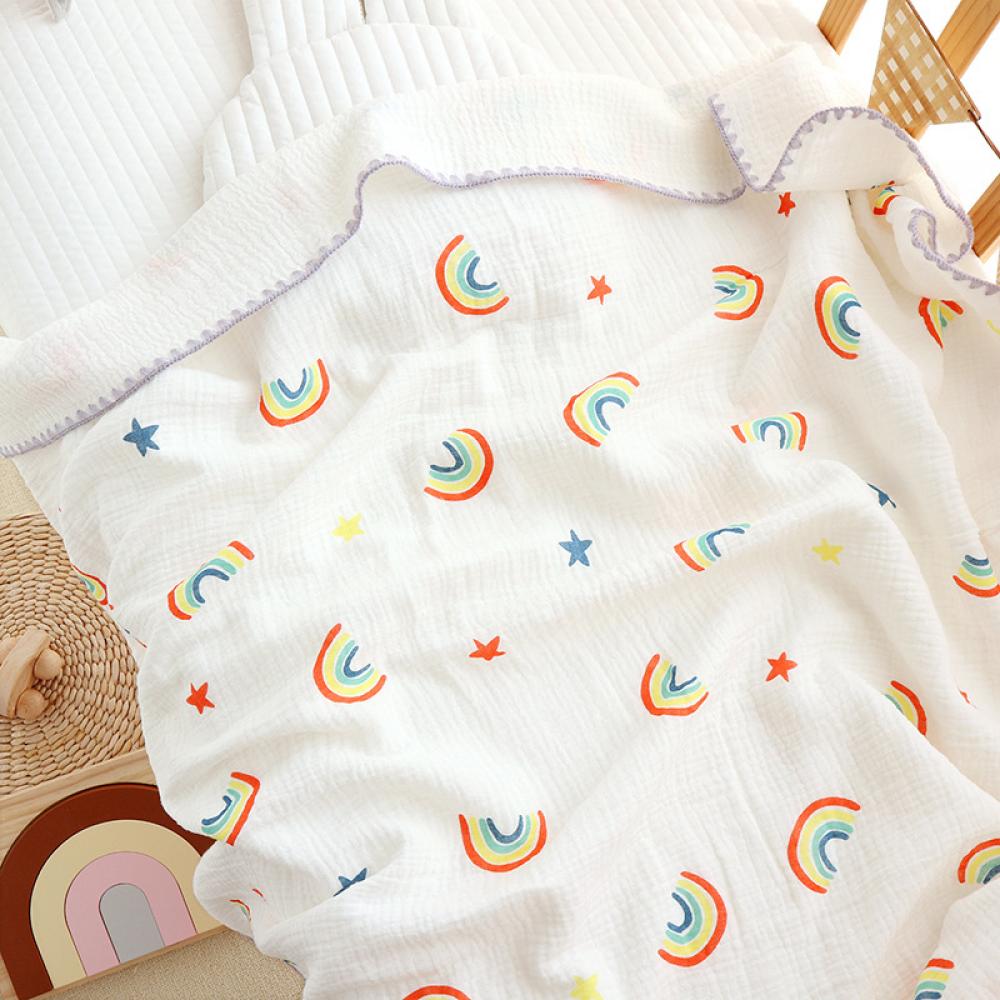 Newborn Baby Cotton Gauze Blanket Baby Supplies Wholesale