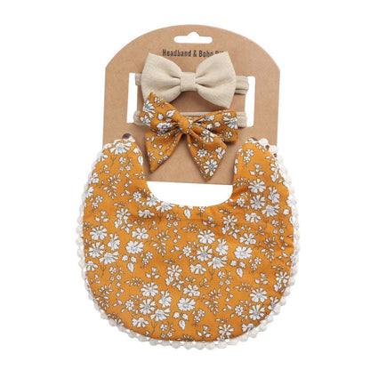 INS Baby Bib Cotton Bow Suit Wholesale Bib
