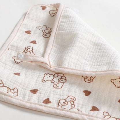 Newborn Baby Square Bib Baby Gauze Bib Wholesale