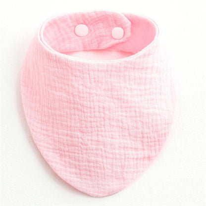 Newborn Baby Bibs Cotton Double Gauze Saliva Towel
