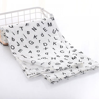 Double Layer Cotton Gauze Printed Baby Blanket Wholesale