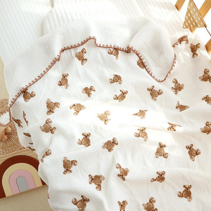 Newborn Baby Cotton Gauze Blanket Baby Supplies Wholesale