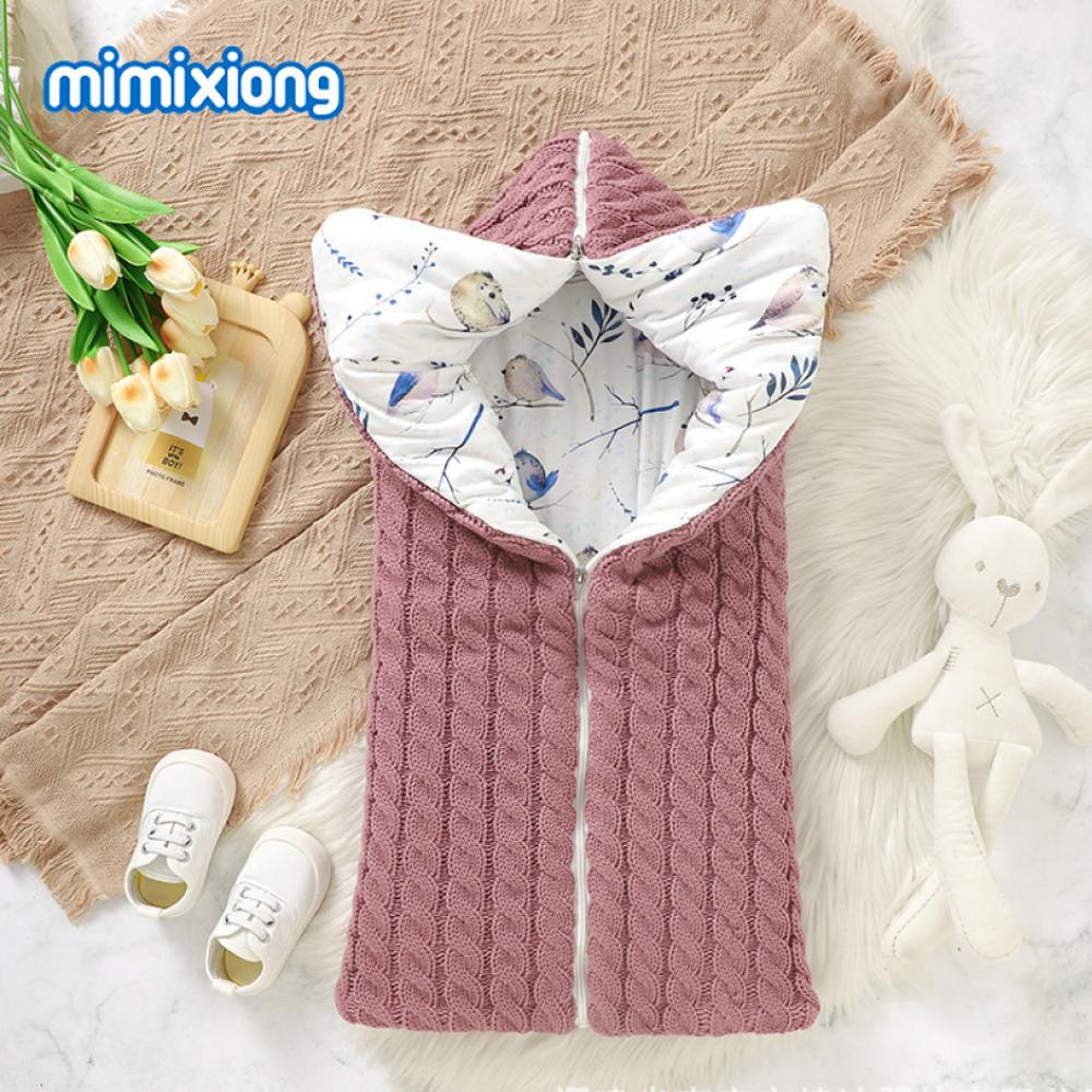 INS Autumn and Winter Baby Sleeping Bag Newborn Thickened