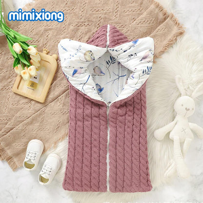 INS Autumn and Winter Baby Sleeping Bag Newborn Thickened