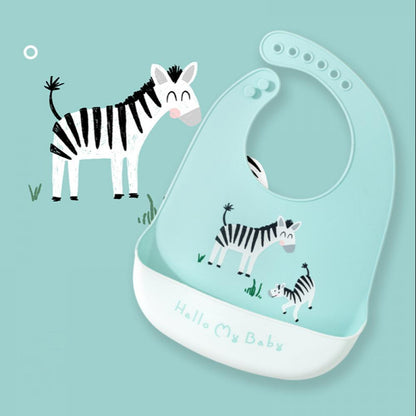 Baby Silicone Bib Waterproof Bib Wholesale Baby Accessories
